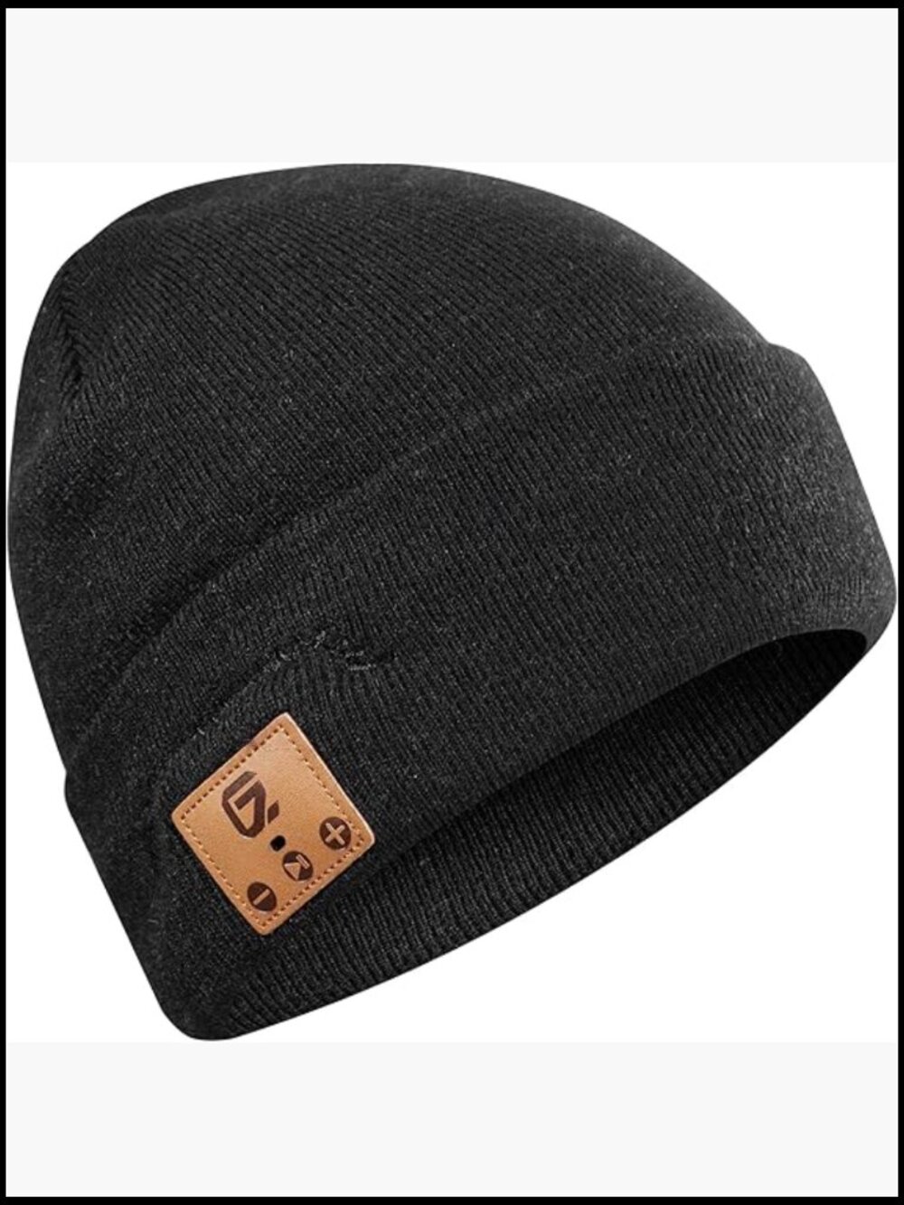 Bluetooth Music Beanie Hat Built-In Headphones Warm Knit Winter Hat